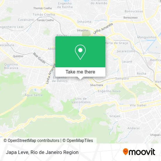 Japa Leve map