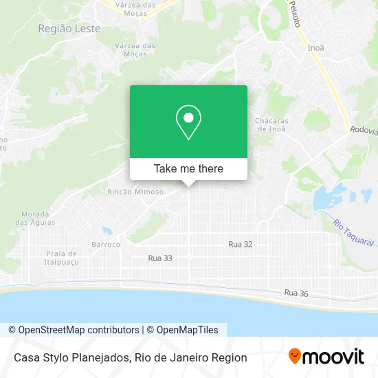 Casa Stylo Planejados map