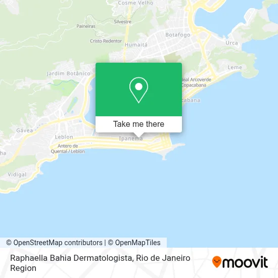Raphaella Bahia Dermatologista map