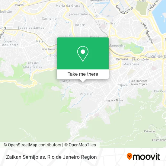 Zaikan Semijoias map