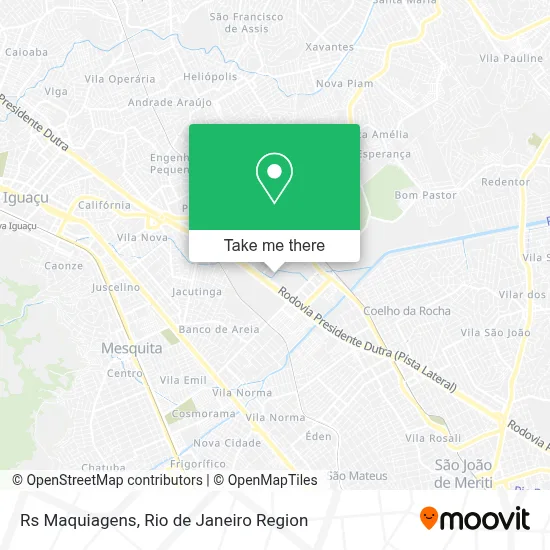 Rs Maquiagens map