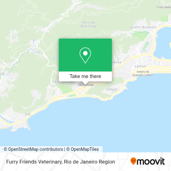 Furry Friends Veterinary map