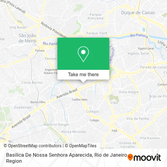 Basilica De Nossa Senhora Aparecida map