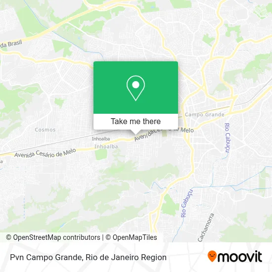 Pvn Campo Grande map
