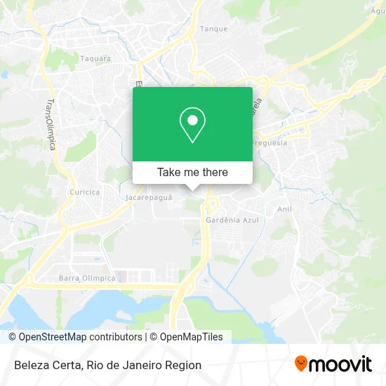 Beleza Certa map