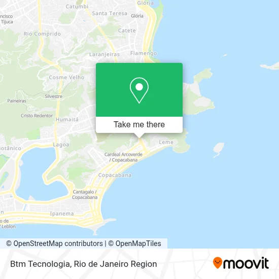 Btm Tecnologia map