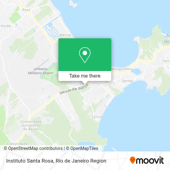 Instituto Santa Rosa map
