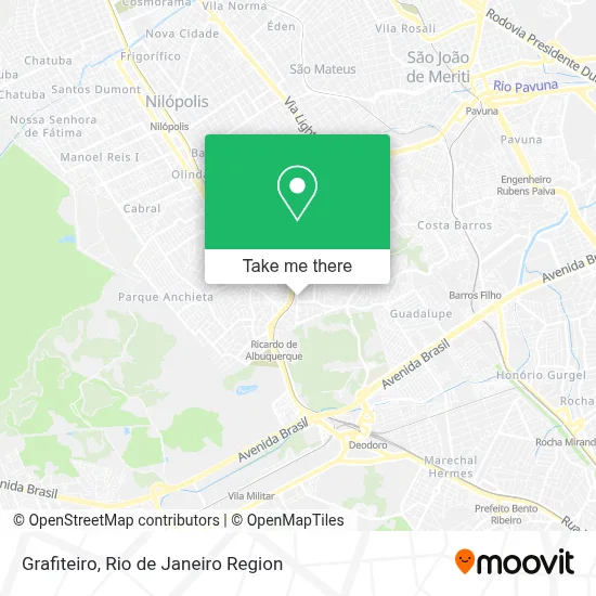 Grafiteiro map