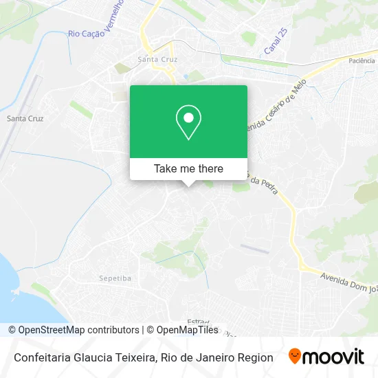Confeitaria Glaucia Teixeira map