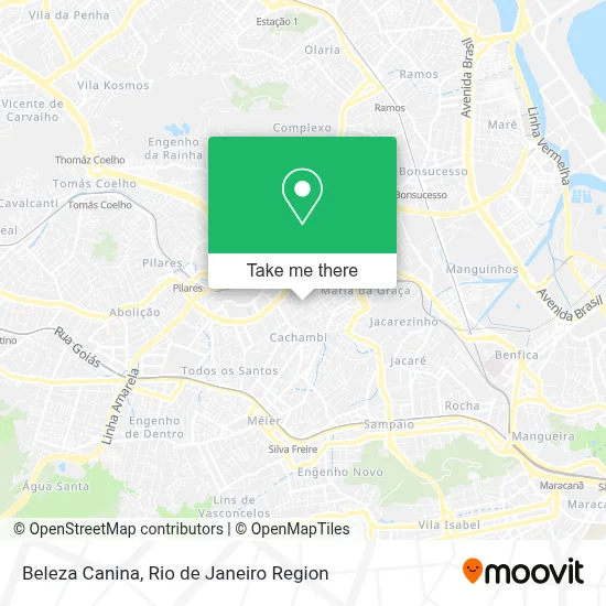 Beleza Canina map
