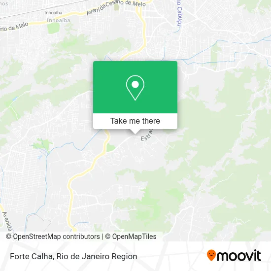 Forte Calha map