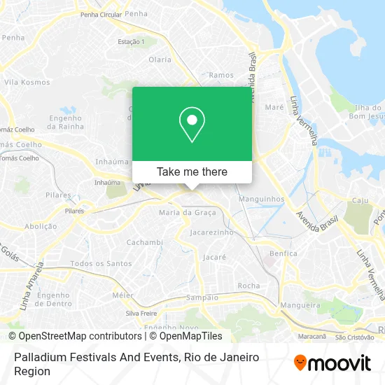 Palladium Festivals And Events map