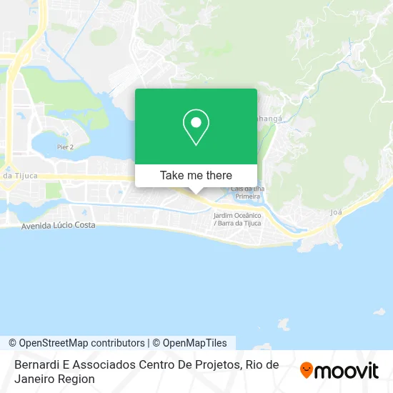 Bernardi E Associados Centro De Projetos map