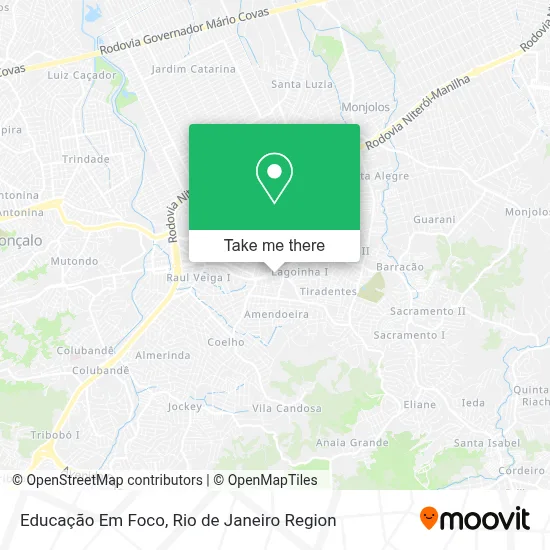 Educação Em Foco map