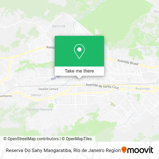 Reserva Do Sahy Mangaratiba map