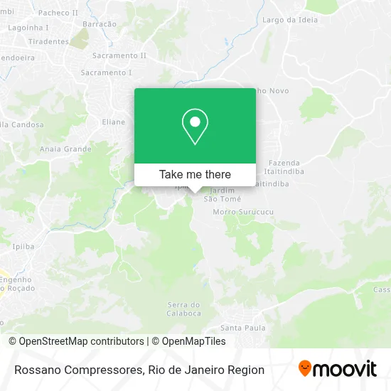 Rossano Compressores map
