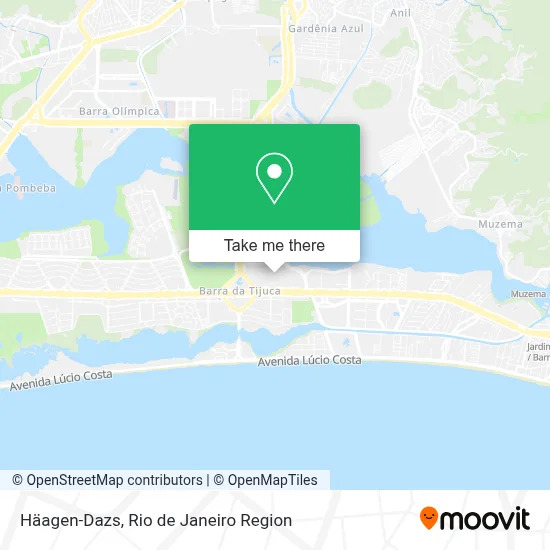 Häagen-Dazs map