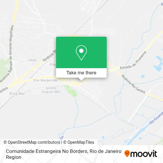 Comunidade Estrangeira No Borders map