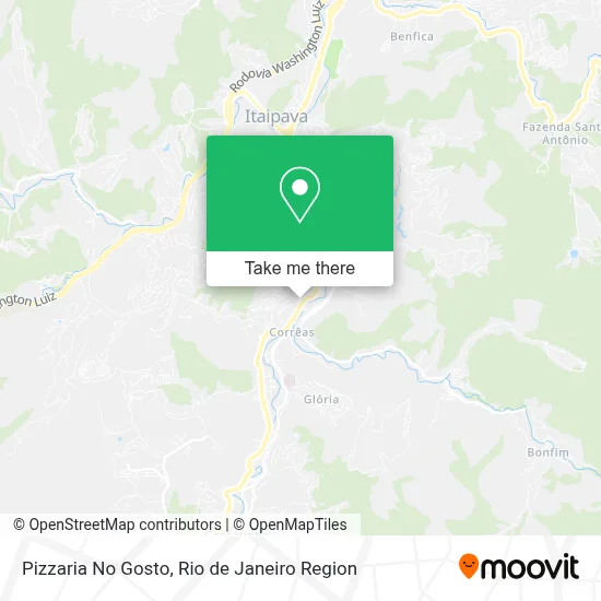 Pizzaria No Gosto map