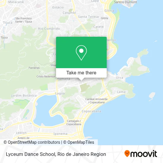 Lyceum Dance School map