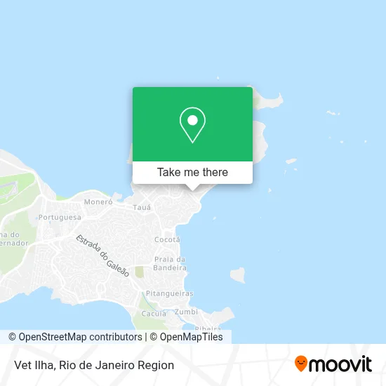 Vet Ilha map
