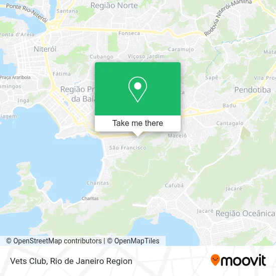 Vets Club map