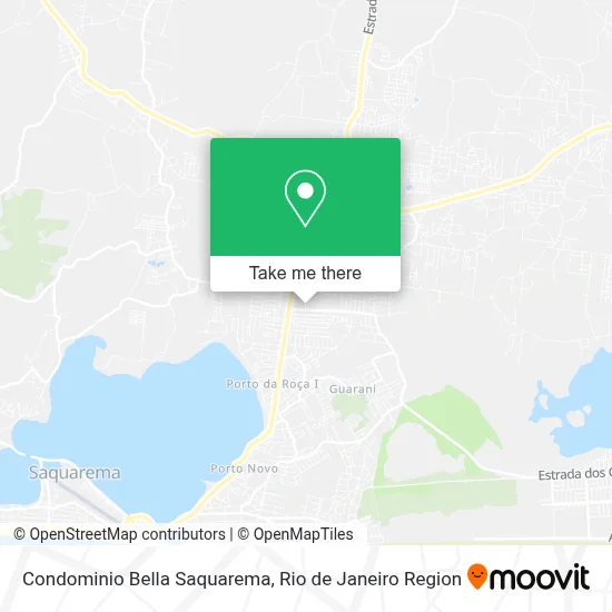 Condominio Bella Saquarema map