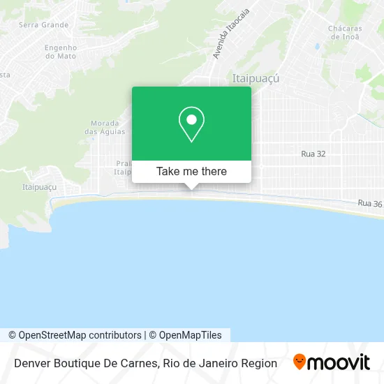 Denver Boutique De Carnes map