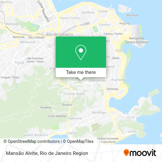 Mansão Alvite map