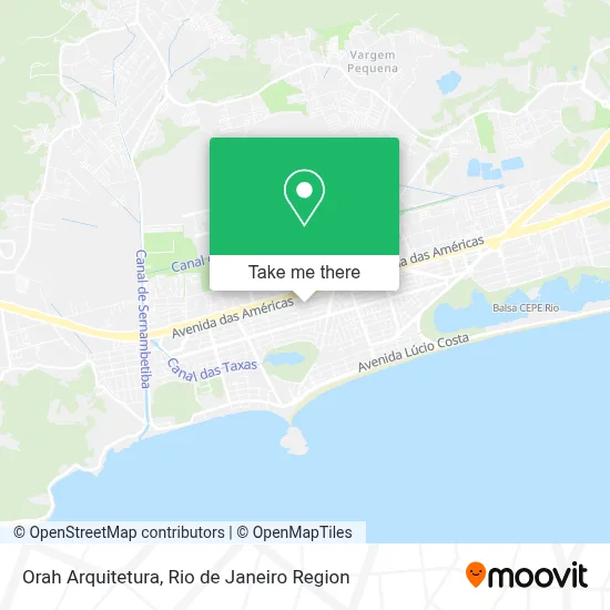 Orah Arquitetura map