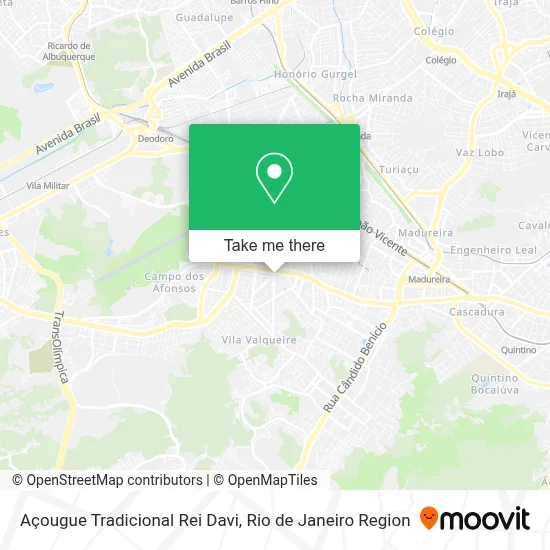 Açougue Tradicional Rei Davi map