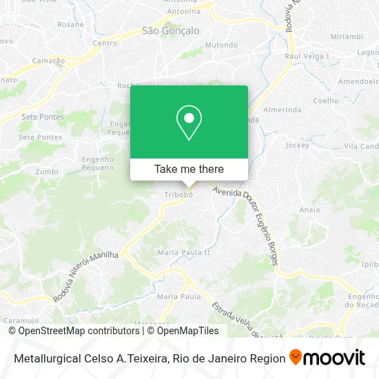 Metallurgical Celso A.Teixeira map
