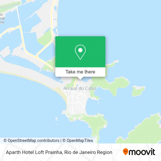 Aparth Hotel Loft Prainha map