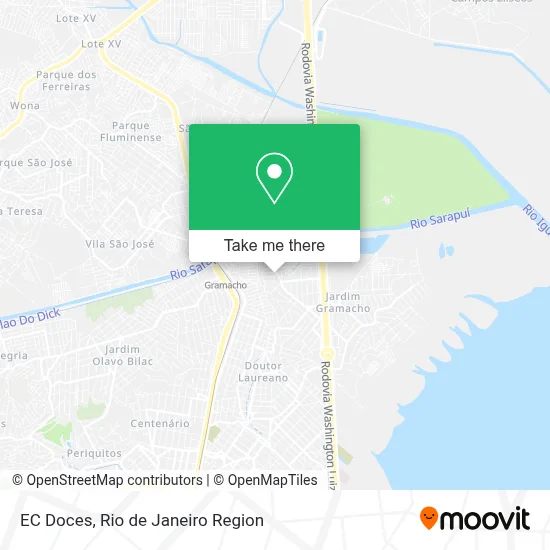 EC Doces map