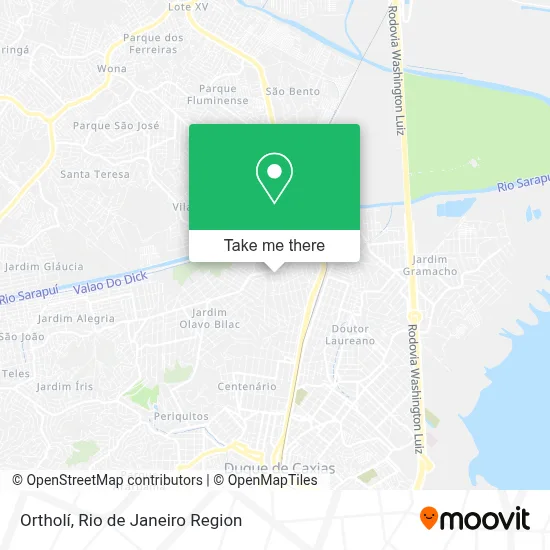 Ortholí map