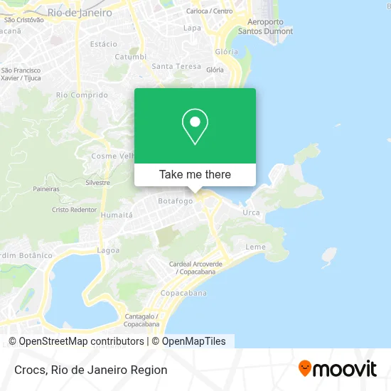 Crocs map