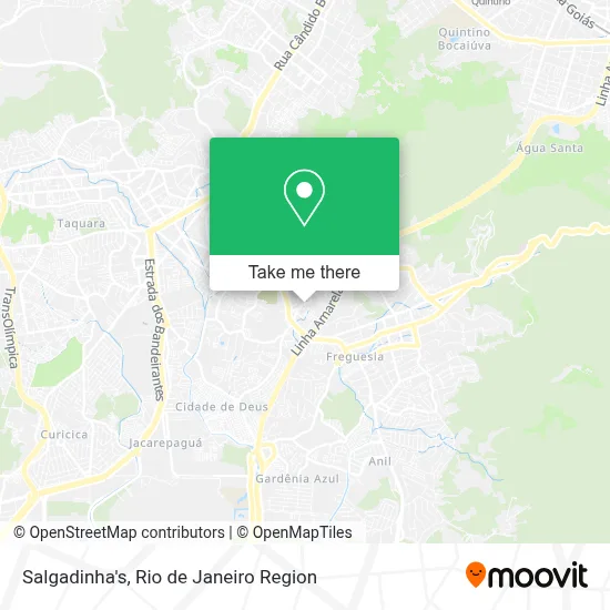 Salgadinha's map