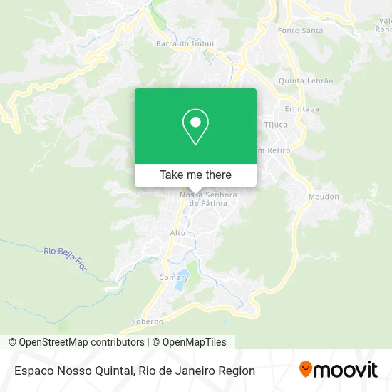 Espaco Nosso Quintal map