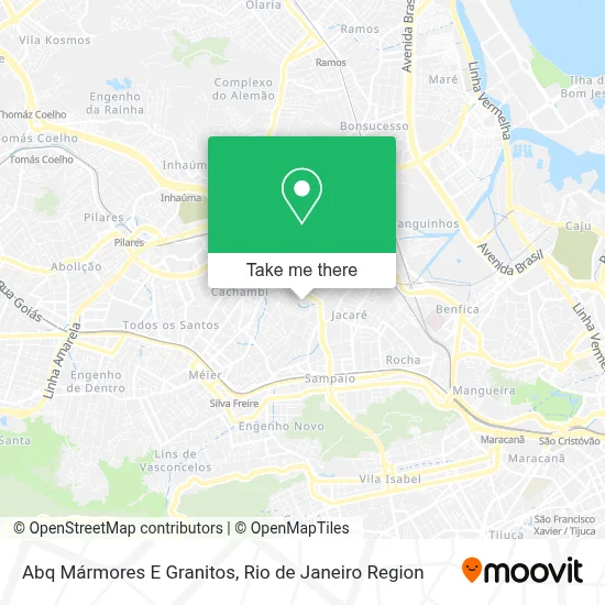 Abq Mármores E Granitos map