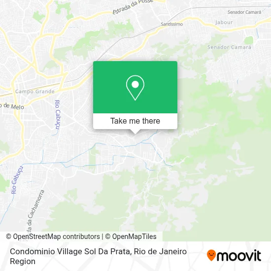 Condominio Village Sol Da Prata map