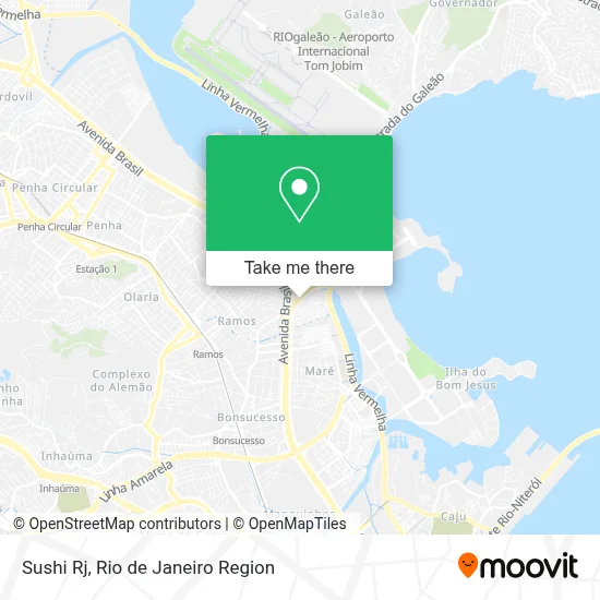 Sushi Rj map