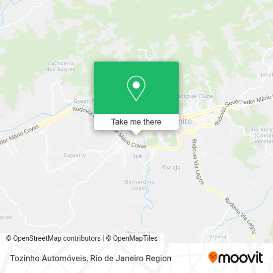 Tozinho Automóveis map