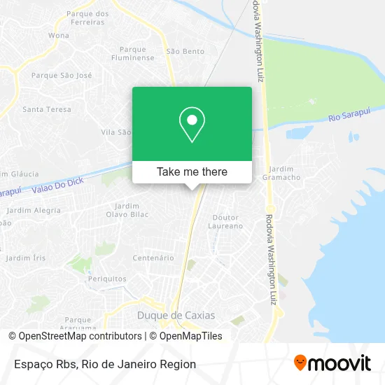 Espaço Rbs map