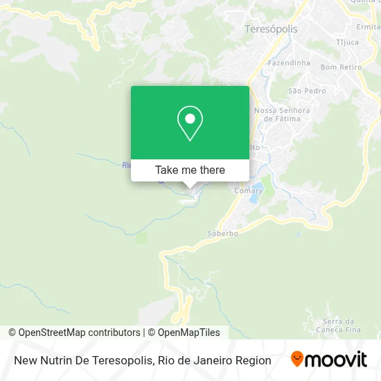 New Nutrin De Teresopolis map