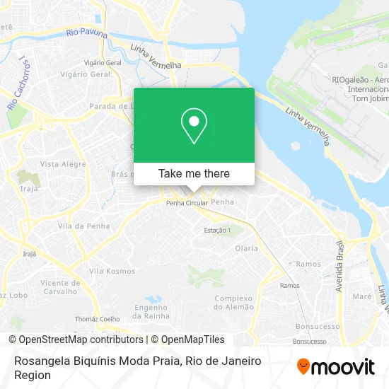 Rosangela Biquínis Moda Praia map