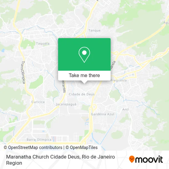 Maranatha Church Cidade Deus map