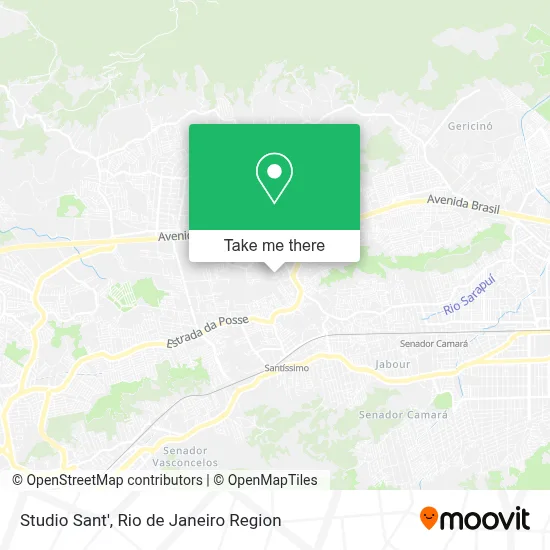 Studio Sant' map