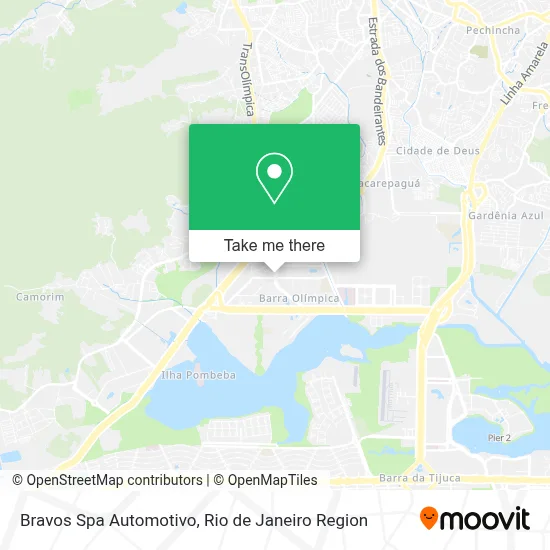 Bravos Spa Automotivo map