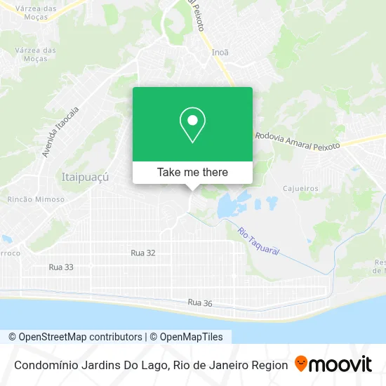 Condomínio Jardins Do Lago map