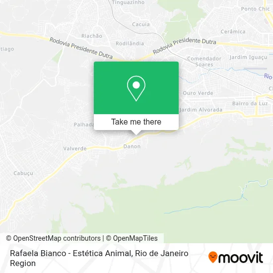 Rafaela Bianco - Estética Animal map